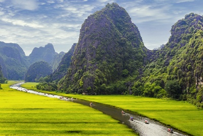 Ninh Binh - Hoa Lu - Tam Coc - Mua Cave - 2 days 1 night